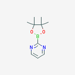 PYRIMIDINE-2-BORONIC ACID PINACOL ESTER结构式