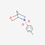 Structure of 2-tosyl-5-o×a-2-aza-bicyclo[2.2.1]heptane