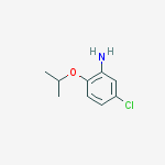Structure of 5-chloro-2-isopropoxybenzenamine