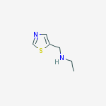 5-Thiazolemethanamine,  N-ethyl-结构式