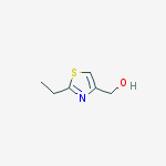 Structure of 4-Thiazolemethanol,  2-ethyl-