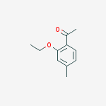 Structure of 1-(2-ETHOXY-4-METHYLPHENYL)-ETHANONE
