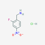 Structure of (2-fluoro-4-nitrophenyl)methanamine