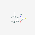 Structure of 4-methyl-3h-1,3-benzoxazole-2-thione