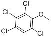 2,3,4,6-TETRACHLOROANISOLE结构式