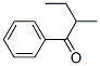 1-Phenyl-2-methyl-1-butanone结构式