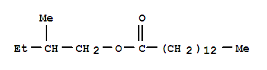 2-methylbutyl myristate结构式