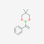 Structure of 1-PHENYLVINYLBORONIC ACID, NEOPENTYL GLYCOL ESTER