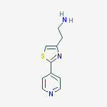 Structure of 2-[2-(4-PYRIDINYL)-1,3-THIAZOL-4-YL]ETHANAMINE