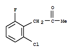 Structure of 2-CHLORO-6-FLUOROPHENYLACETONE