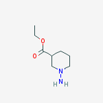 Structure of ETHYL 1-AMINOPIPERIDINE-3-CARBOXYLATE 95%
