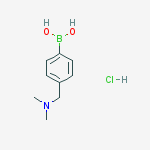 Structure of (4-((DiMethylaMino)Methyl)phenyl)boronic acid hydrochloride