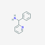 Structure of [PHENYL(PYRIDIN-2-YL)METHYL]AMINE