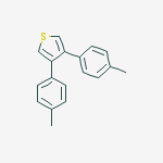 Structure of 3,4-DI-P-TOLYL-THIOPHENE