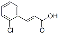 (E)-o-chlorocinnamic acid 的化学结构式