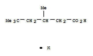 Structure of potassium 3,5,5-trimethylhexanoate