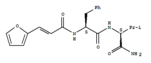 Structure of FA-PHE-VAL-NH2