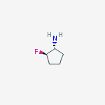 Structure of (1R,2R)-2-fluorocyclopentan-1-amine