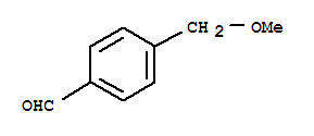Chemical structure of 4-(Methoxymethyl)-benzaldehyde