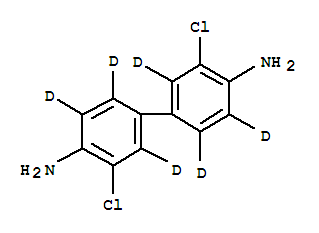 3,3-二氯联苯胺 D6结构式