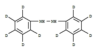 Structure of 1,2-DIPHENYLHYDRAZINE (DIPHENYL-D10)