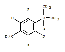 2-(4-METHYLPHENYL)PROPANE-D14结构式