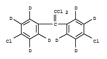 Structure of 4,4-DDE D8