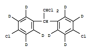 Structure of 4,4-DICHLOROBENZOPHENONE-D8