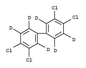 2,3',4,4'-四氯联苯-D6结构式