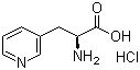 Structure of L-3-Pyridylalanine hydrochloride