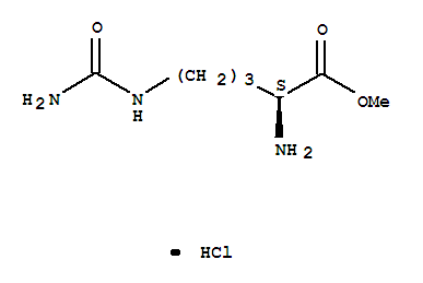 Structure of methyl N5-(aminocarbonyl)-L-ornithine monohydrochloride