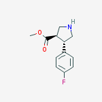 Structure of Methyl 4-(4-Fluorophenyl)pyrrolidine-3-Carboxylate
