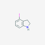 Chemical structure of 4-iodoindoline