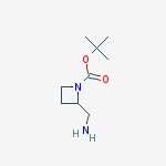 Structure of 2-Aminomethyl-azetidine-1-carboxylic acid tert-butyl ester