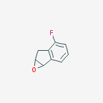 Structure of 5-FLUORO-6,6A-DIHYDRO-1AH-1-OXA-CYCLOPROPA[A]INDENE