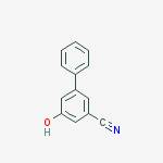 Structure of 3-Cyano-5-phenylphenol