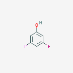 Structure of 3-fluoro-5-iodophenol
