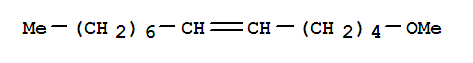 Structure of 1-methoxytridec-5-ene