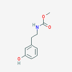 Structure of Methyl 3-hydroxyphenethylcarbamate