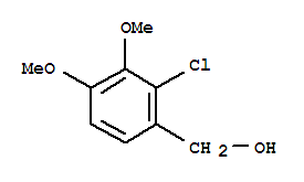 Structure of 2-CHLORO-3,4-DIMETHOXYBENZYL ALCOHOL