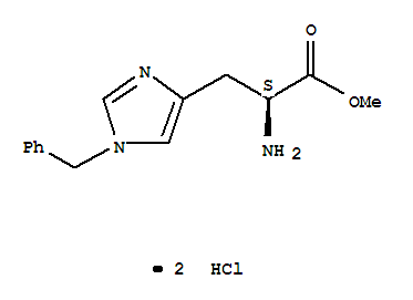methyl 1-benzylhistidinate结构式