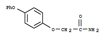 2-(P-苯氧基苯氧基)-乙胺结构式