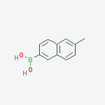 Structure of B-(6-methyl-2-naphthalenyl)Boronic acid