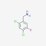 Structure of 2,4-DICHLORO-5-FLUOROBENZYLAMINE