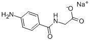Structure of P-AMINOHIPPURIC ACID SODIUM SALT
