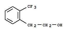 Structure of 2-(TRIFLUOROMETHYL)PHENETHYL ALCOHOL