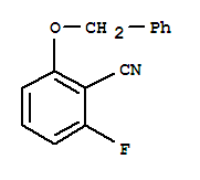 Structure of 6-benzyloxy-2-fluorobenzonitrile