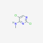 Structure of 2,5-dichloro-N-methylpyrimidin-4-amine