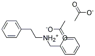 N-benzylphenethylammonium diacetate结构式