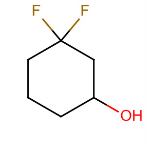 Cyclohexanol, 3,3-difluoro-结构式